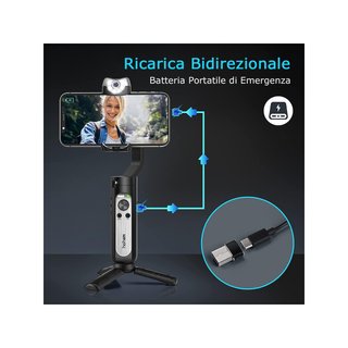 - hohem iSteady V2 estabilizador móvil gimbal
