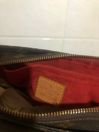 Bolso Louis Vuitton Monogram Marrón y Beige