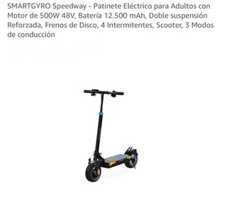 Patinete Eléctrico SmartGyro Speedway