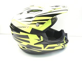 casco off road shiro mx-734 bravo