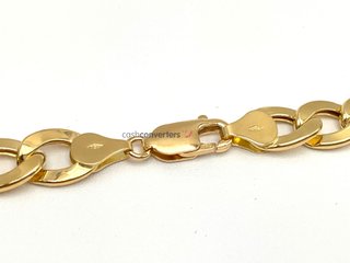 cadena oro 18k 35cm
