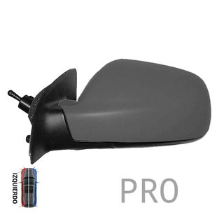 Espejo Completo Mecánico Asférico Imprimado - Izquierdo - Peugeot 307 (2001 en adelante)