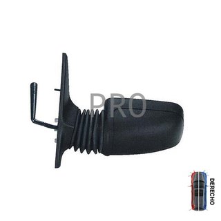 Espejo Completo Mecánico Convexo - Derecho - Peugeot 205 (1988 en adelante)