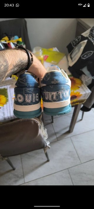 Scarpe  Uomo Blu/Bianco