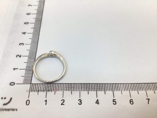 anillo plata 925mm con piedra con diamante de laboratorio