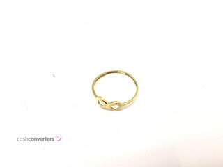 anillo oro 18k con circonita