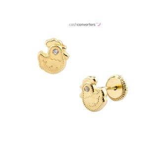pendientes oro 18k