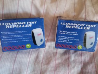 Repelente Ultrasónico de Plagas, los dos 10€