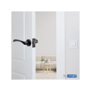 XFORT manijas puerta interior negro mate