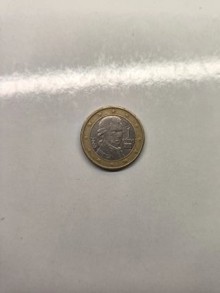 Moneda 1€ Conmemorativa Mozart 2002