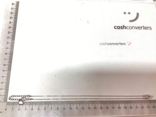 collar sin determinar con circonita 22cm