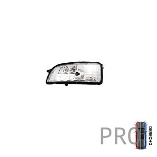 Piloto En Espejo Blanco - Derecho - Volvo C30 (2006-2010)