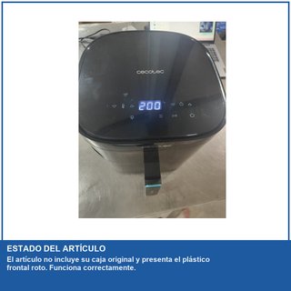 - Cecotec Cecofry DuoHeat 6000 freidora aire 6L