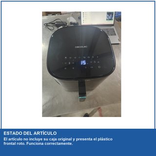 - Cecotec Cecofry DuoHeat 6000 freidora aire 6L