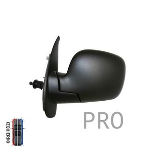 Espejo Completo Mecánico Convexo - Izquierdo - Renault Kangoo (2008-2012)