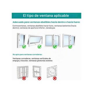 Sello ventana aire acondicionado portátil 300cm