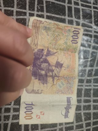 Billete 5000 Escudos Portugal 1997