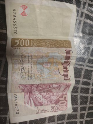 Billete 5000 Escudos Portugal 1997