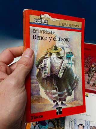 9 libros, cuentos juveniles el barco de vapor
