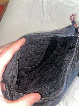 Bandolera Burberry Cuadros Beige y Negro