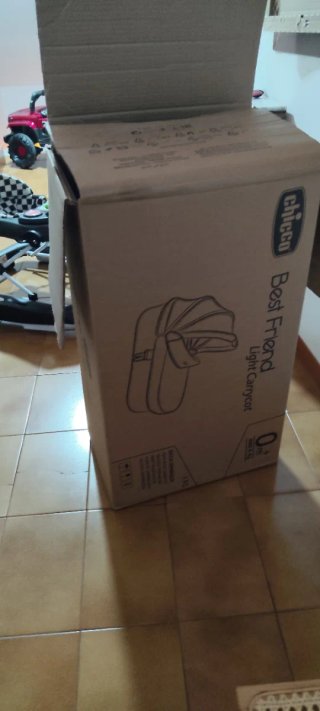 Passeggino Chicco grigio + ovetto