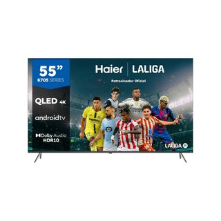 - Haier H55K705UG Smart TV 55" 4K QLED Android