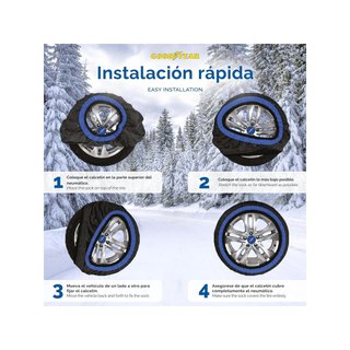 Goodyear Calcetines de nieve Star Gripper XL