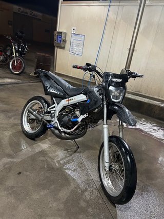 Derbi Senda Supermotard Negra/Plata
