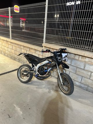 Derbi Senda Supermotard Negra/Plata