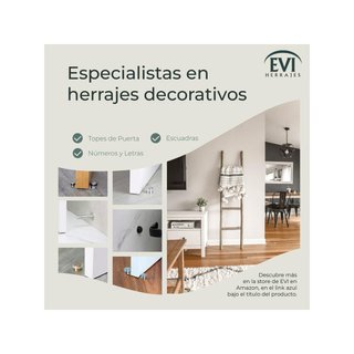 EVI I-164RTADAM Herrajes tope puerta acero
