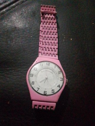Reloj Swatch Rosa y Blanco Mujer