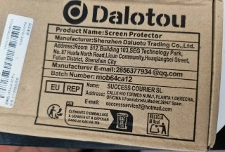 Protector Pantalla 15pro En su caja. Nuevo a estre