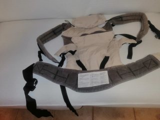 Mochila Porta Bebé Manduca Gris