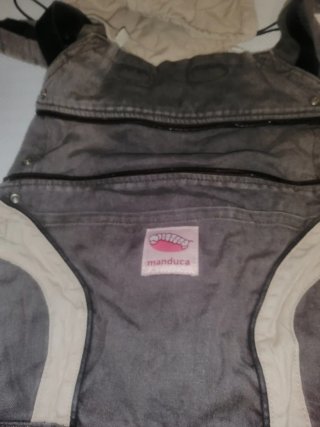 Mochila Porta Bebé Manduca Gris