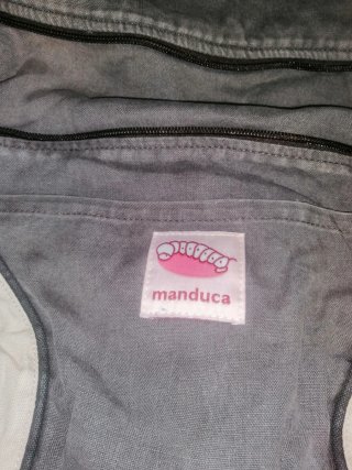 Mochila Porta Bebé Manduca Gris