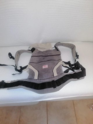 Mochila Porta Bebé Manduca Gris