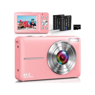 LOUM 32GB Rosa Cámara digital 44MP vídeo 1080P