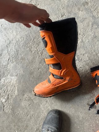 Stivali O'Neal Enduro/Motocross Arancioni