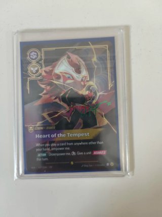 Carta firmada kennen riftbound