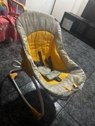 Hamaca para bebé con estampado de soles