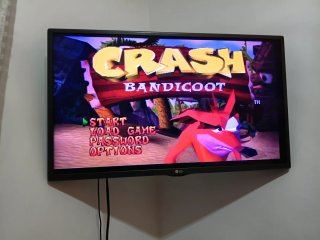 Crash Bandicoot PS1 Black Label SCES-00344 PSX