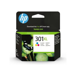 Cartuccia d'inchiostro tricolor HP 301XL CH564EE ad alta capacità