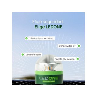 LEDONE Connected + Señal Flecha Baliza V16