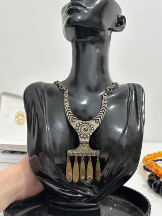 Collana etnica tribale vintage