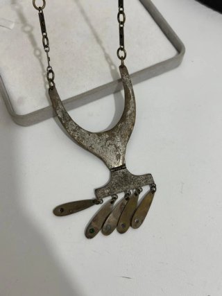 Collana etnica tribale vintage
