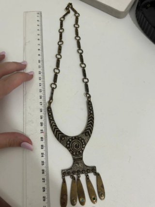 Collana etnica tribale vintage