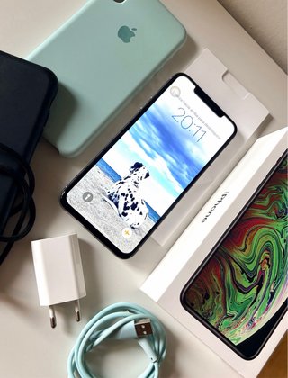 iPhone XS 256 GB (bianco) + Accessori