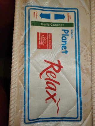 Dos somieres de 105cm con dos colchones