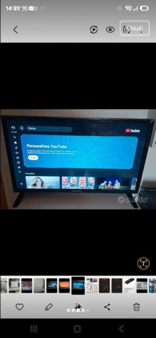 Smart TV Nordmende 24 pollici