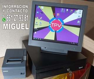 TPV tactil i5 O i7 COMPLETO 661279381 MIGUEL
